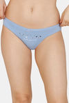 Zivame Anti-Microbial Low Rise Full Coverage Bikini Panty (Pack of 3) - Multicolor — thumbnail 10